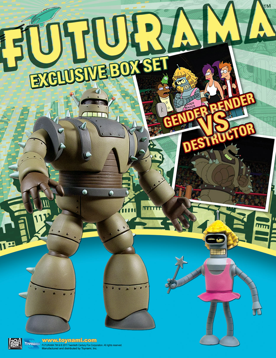 Merch Murmurs: Futurama, Venture Bros, Regular Show, and @AxeCop
