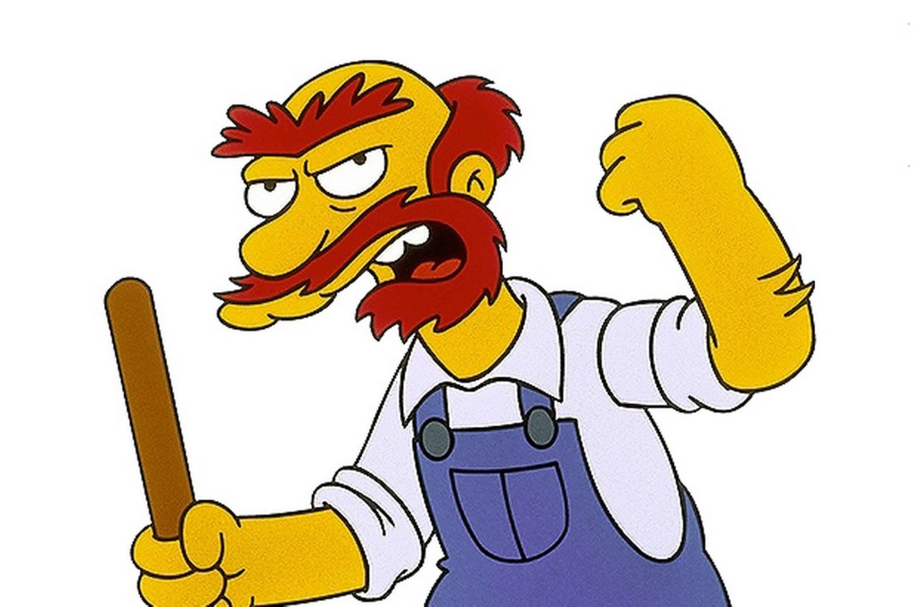 Groundskeeper Willie was Almost Swedish - Bubbleblabber.