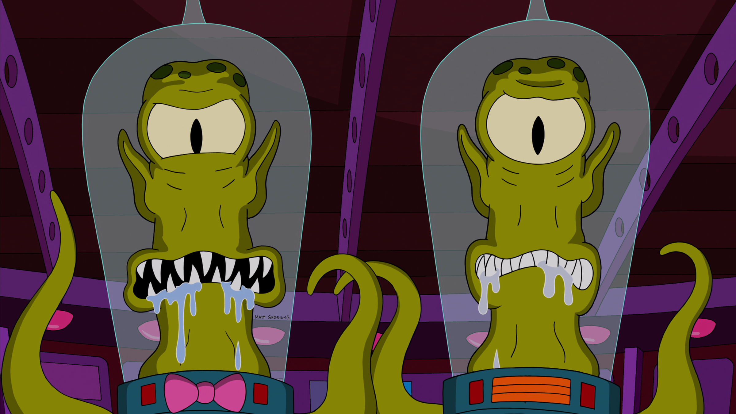 the simpsons kang and kodos pop