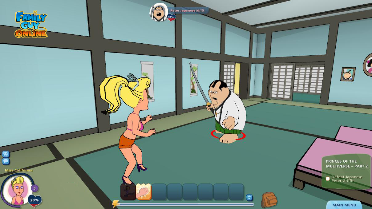 GAME REVIEW: FAMILY GUY ONLINE - Bubbleblabber