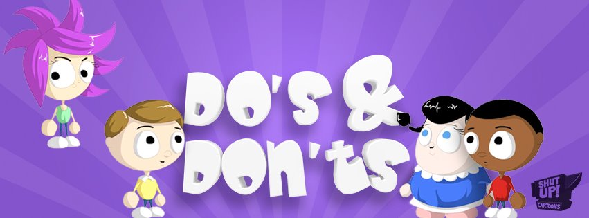 COULD WE BE GETTING MORE 'DO'S AND DON'TS' FROM SHUT UP CARTOONS?? -  Bubbleblabber
