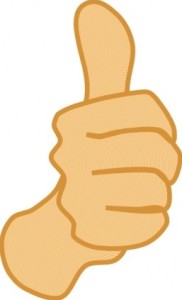 thumbs up