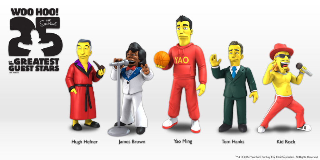 Neca woo hoo simpsons 25 greatest guest stars