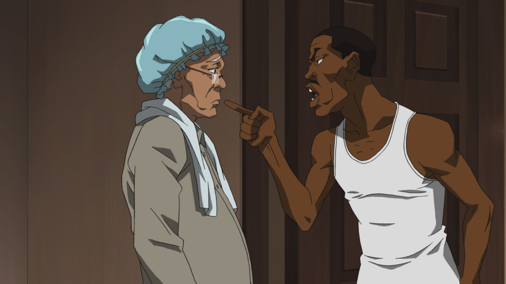 Granddad is confronted with a new roommate in season four of The Boondocks, premiering on Monday, April 21st at 10:30 p.m. (ET/PT) on Adult Swim.