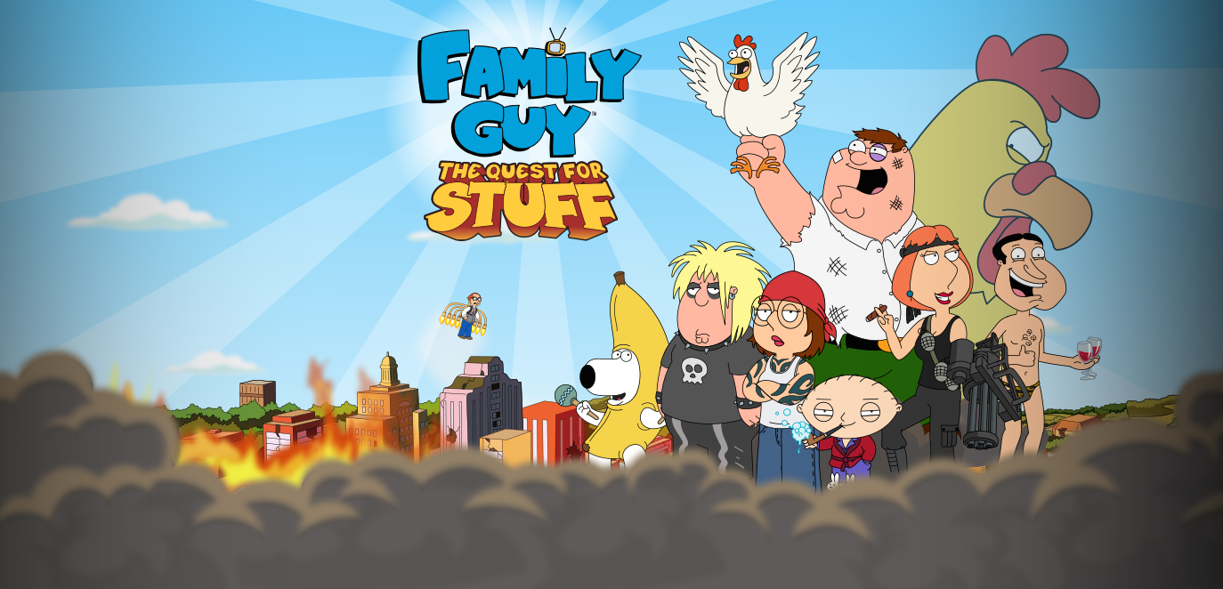 GAME REVIEW: FAMILY GUY ONLINE - Bubbleblabber