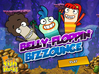 Games Preview: Fish Hooks ''Belly Flopping Bizzounce'' - Bubbleblabber