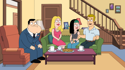 Hayley introducing new guy to the fam.