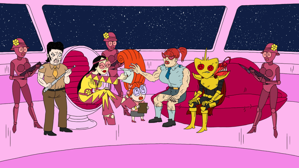 The gang is back in Superjail! season four premiering 