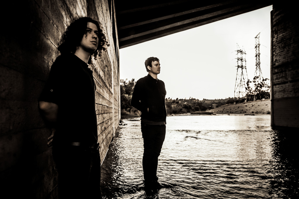 (L: Ilan Rubin; R: Tom Delonge-''Angels and Airwaves''