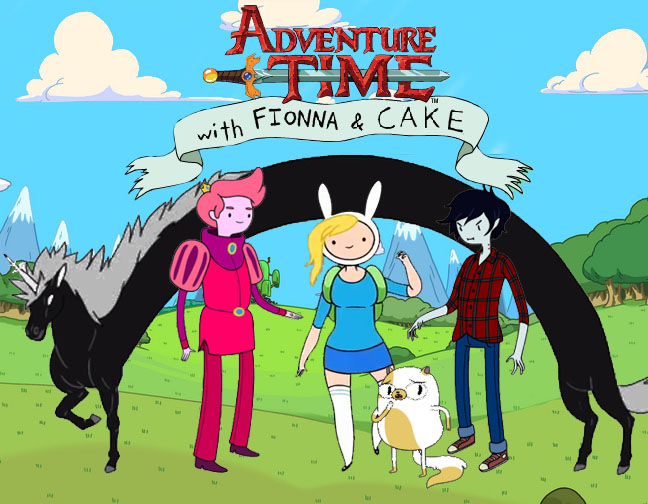 Fionna and Cake - Adventure Time