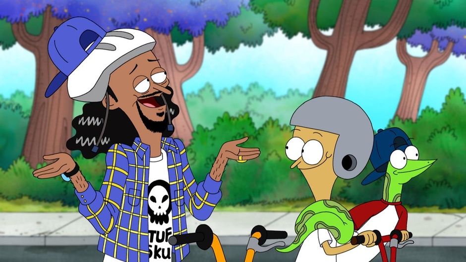 Snoop doing his best Kanye impression.