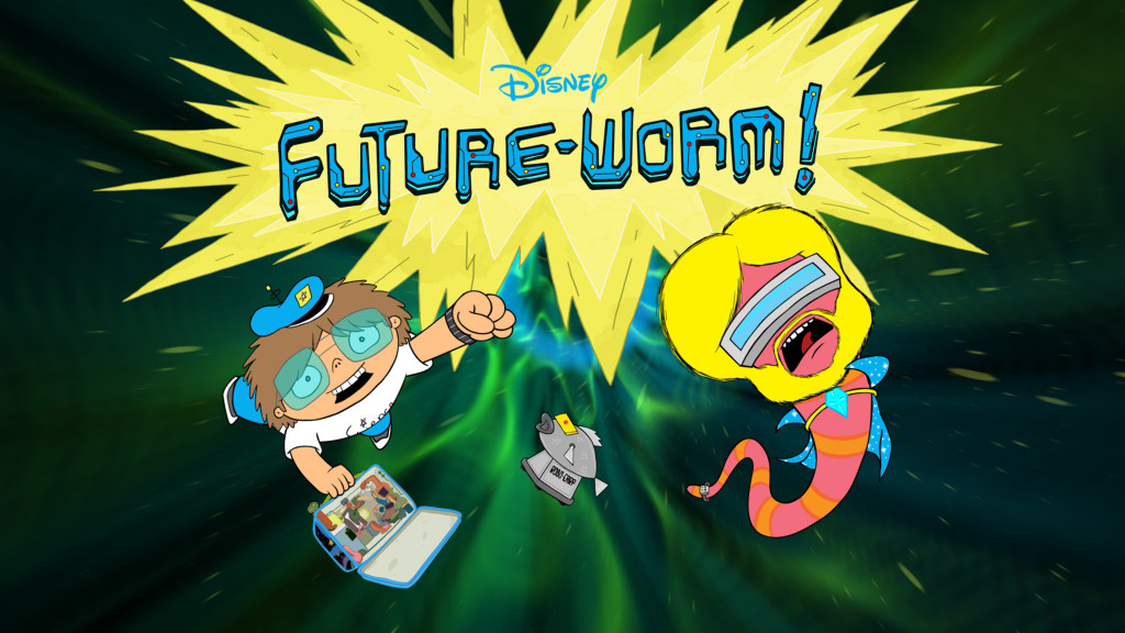 FUTURE-WORM! - "Future-Worm!," created by the Emmy Award-winning director Ryan Quincy ("South Park," IFC's "Out There"), is coming to Disney XD in short-form and a newly announced full-length series beginning in fall 2015.  Quincy, who joined the Disney Television Animation team in 2013, is the executive producer. (Disney XD) TITLE CARD