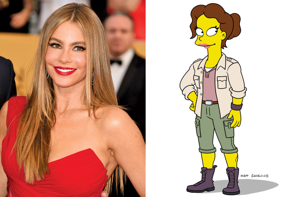 Sofia Vergara Simpsons