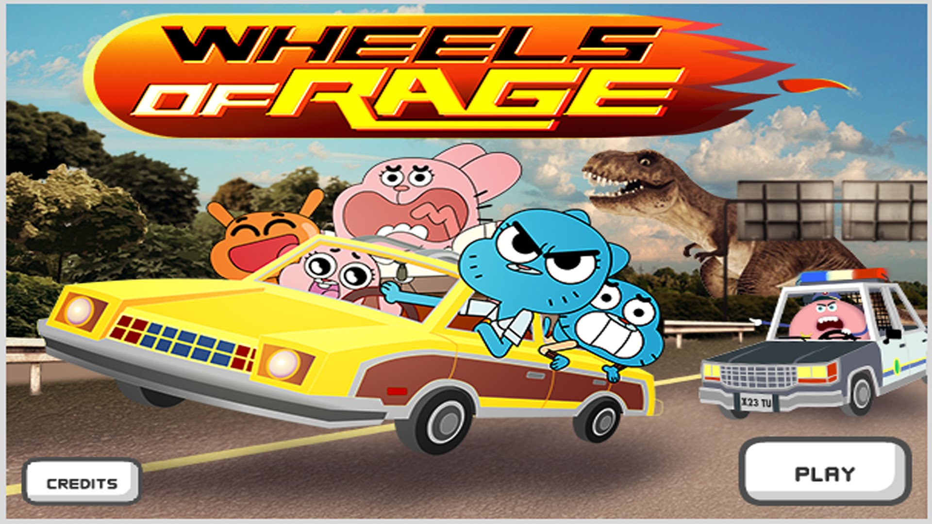 The Amazing World of Gumball - THE GUMBALL GAMES (Cartoon Network Games) 