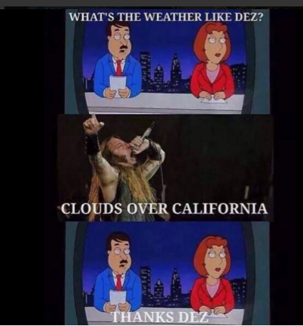 Dez\'s Weather Report #FamilyGuy - Bubbleblabber