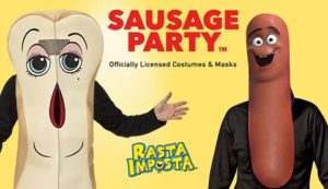 sausage party fancy dress Adult Sausage Party costumes