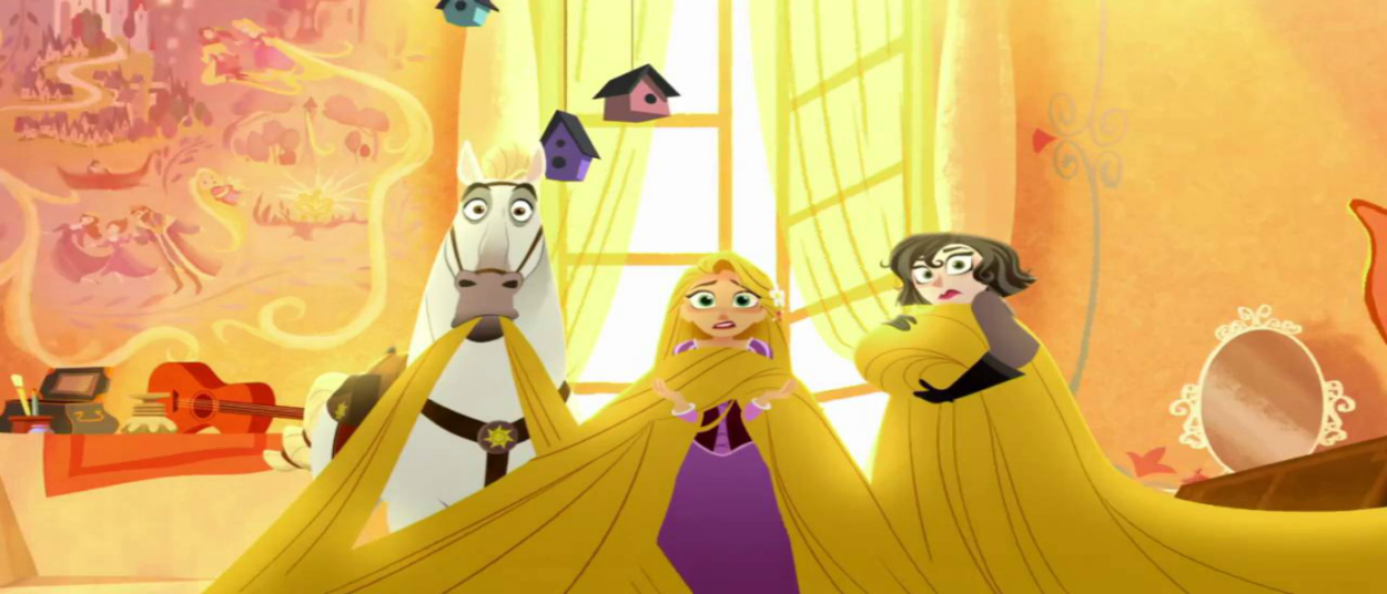 Tangled Getting Rizz Review: Tangled: The Series “Great Expotations” - Bubbleblabber