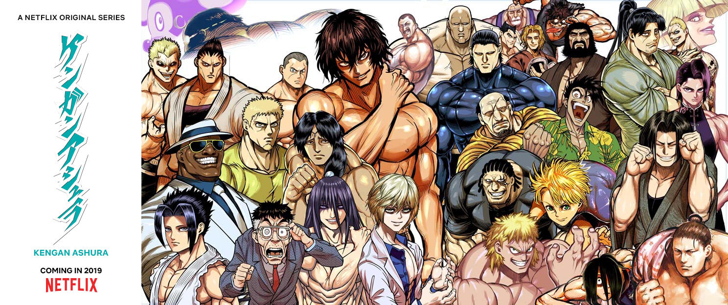 Kengan Ashura Anime Serie Season 2 Episodes 1-12 Dual Audio  English/Japanese