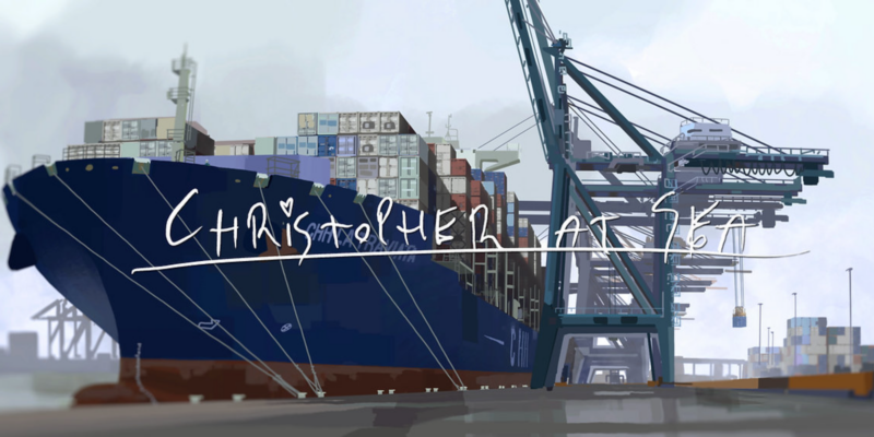 christopher at sea poster