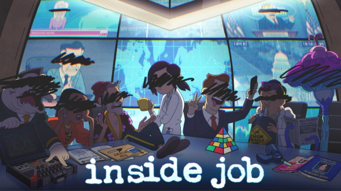series poster for inside job on netflix