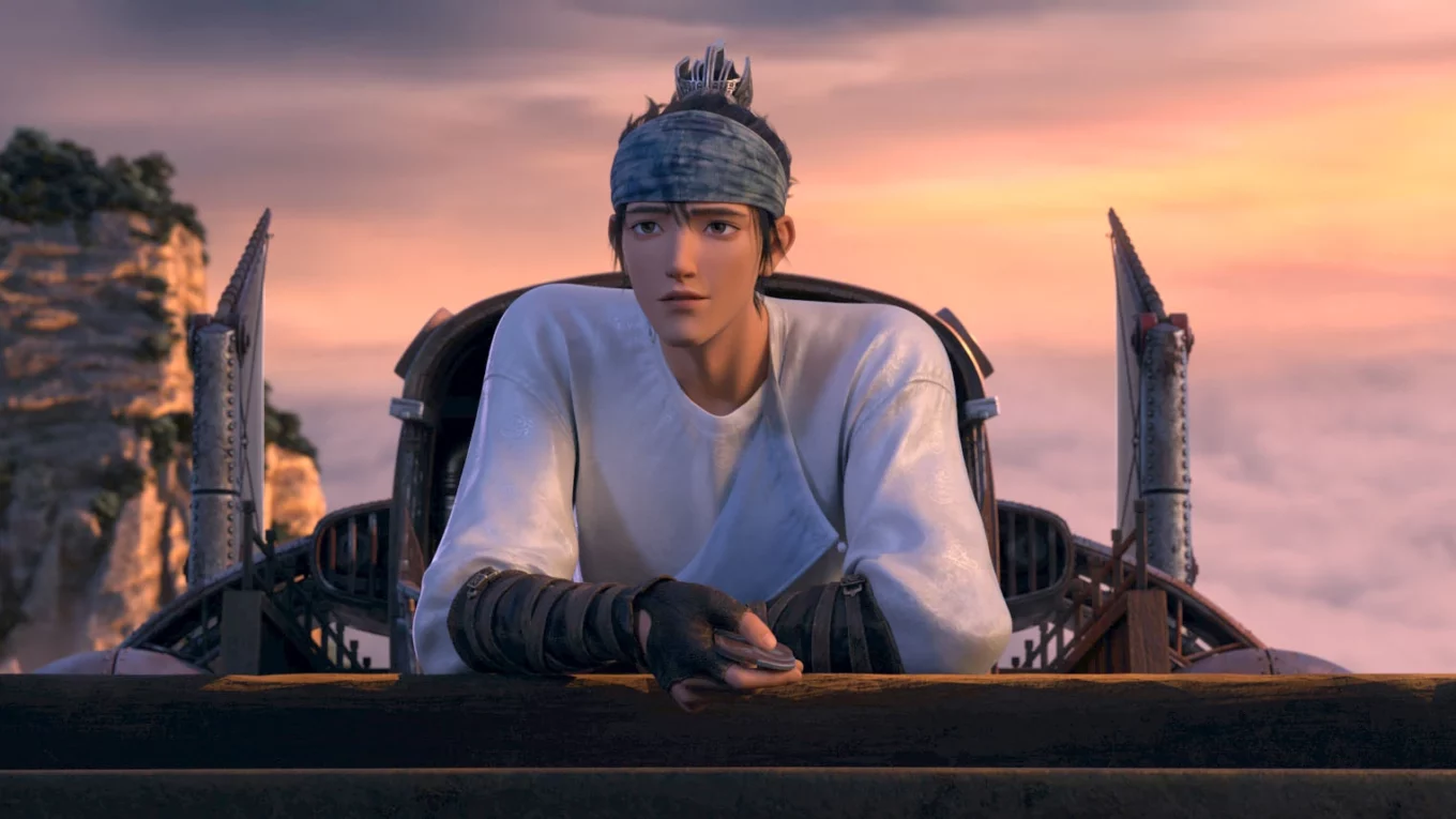 Yang Jian sits aboard his ship