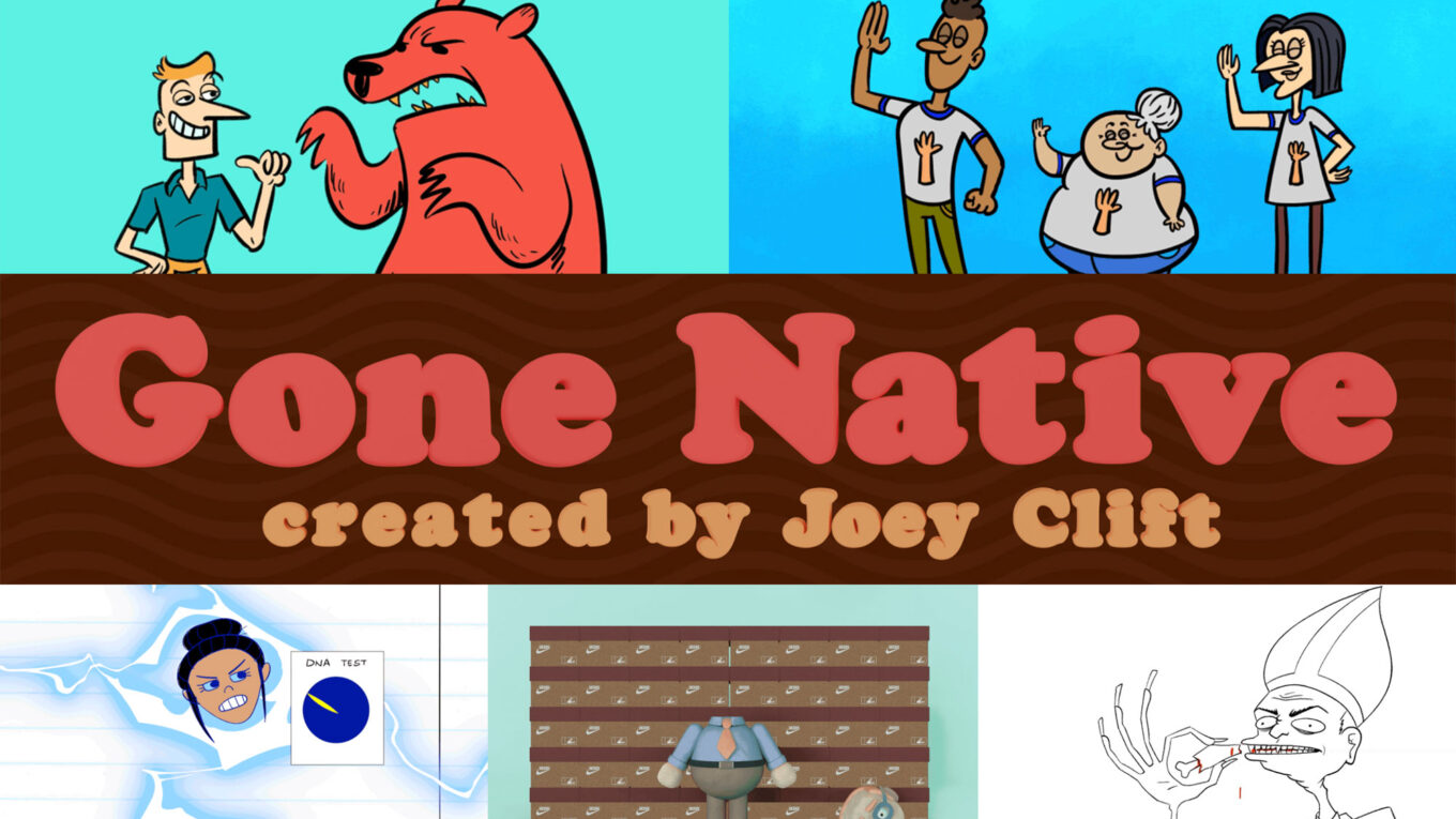 Joey Clift's series Gone Native poster