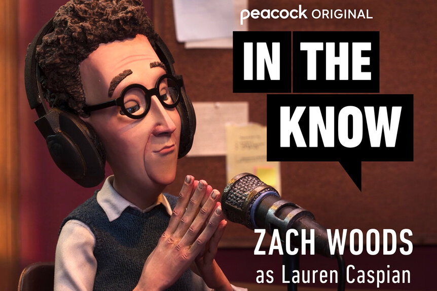 Zach Woods voices Lauren Caspian in 'In The Know' | Courtesy of NBCU
