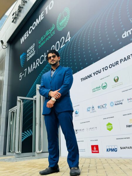 Uzair Merchant at World Police Summit
