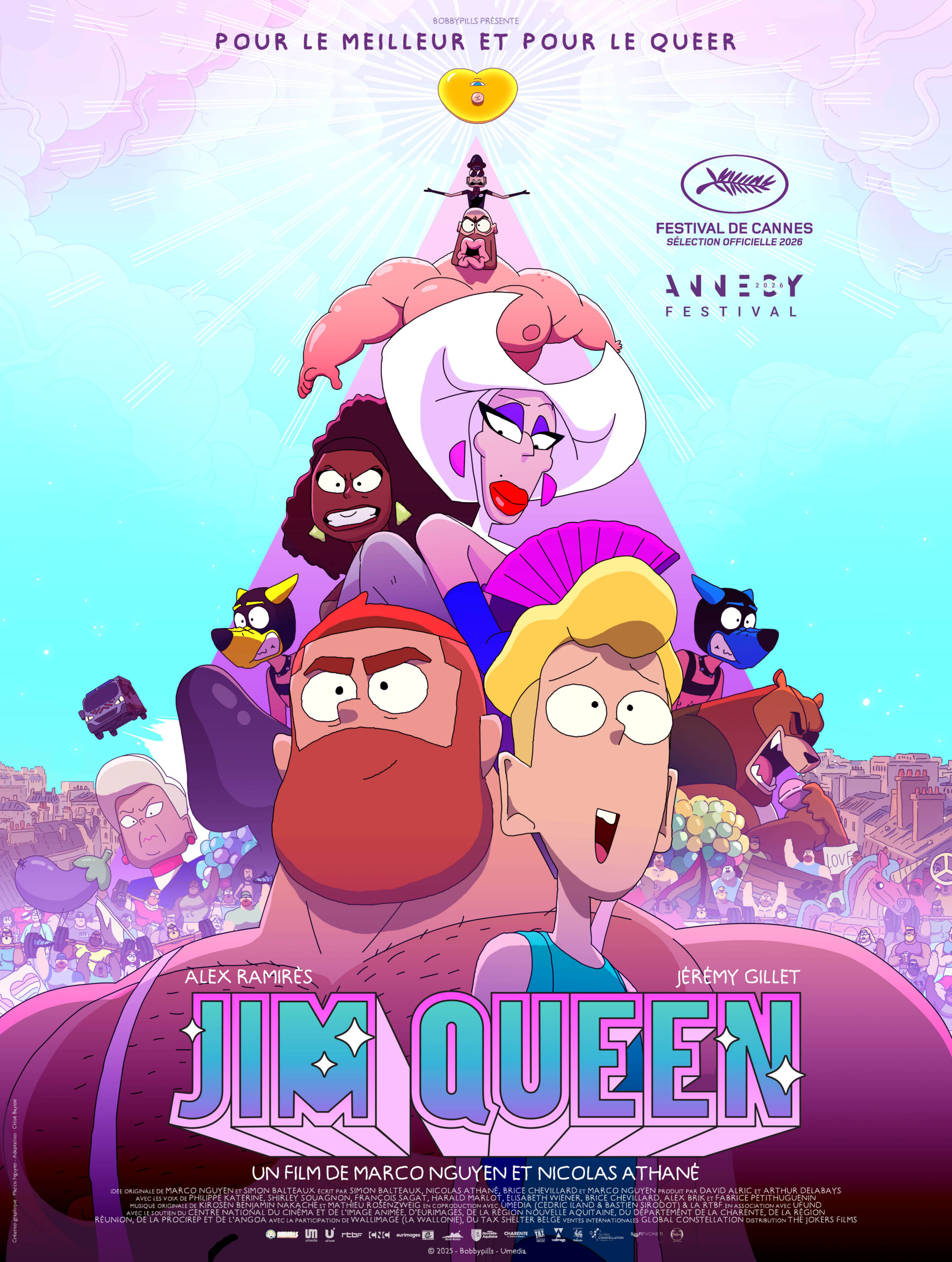 Bobbypills Unveils Star-Studded English-Language Clip for Outrageous Gay Comedy Jim Queen